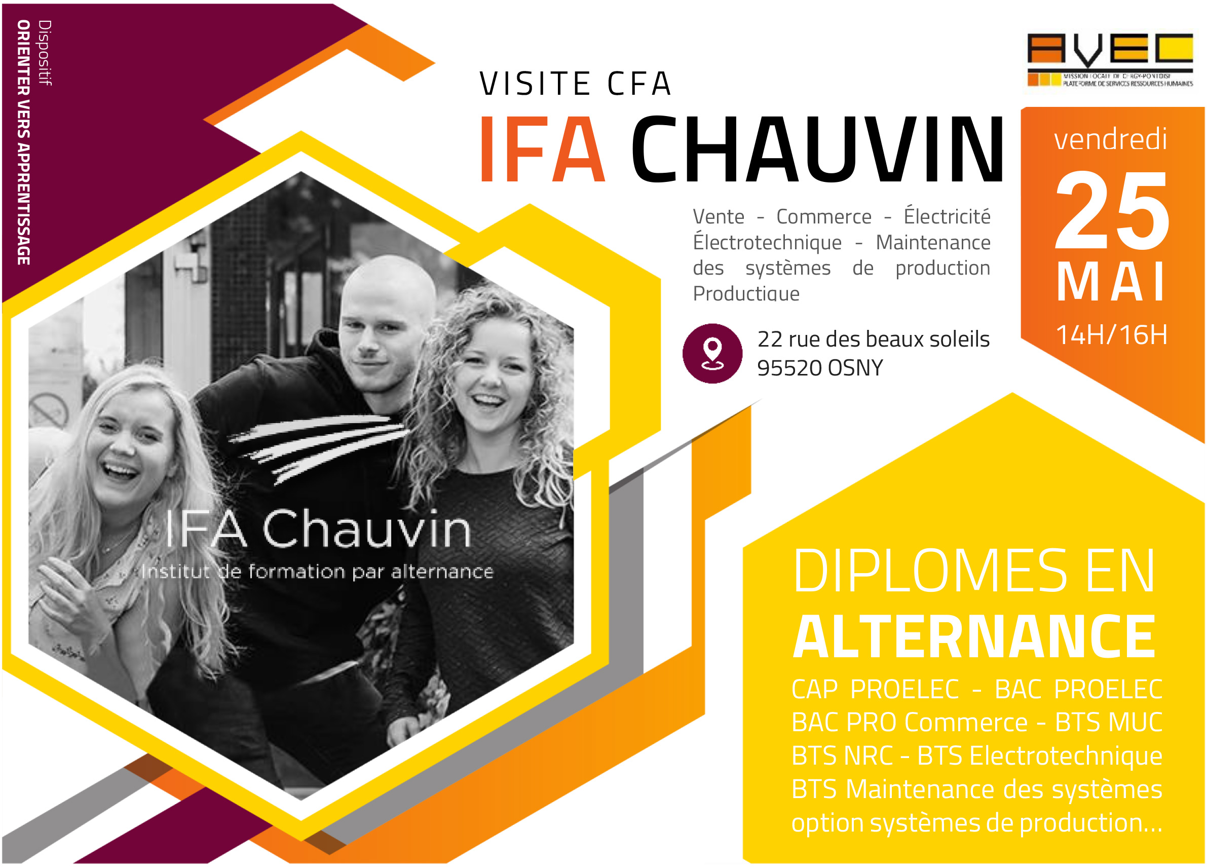 Flyer visite Ifa Chauvin